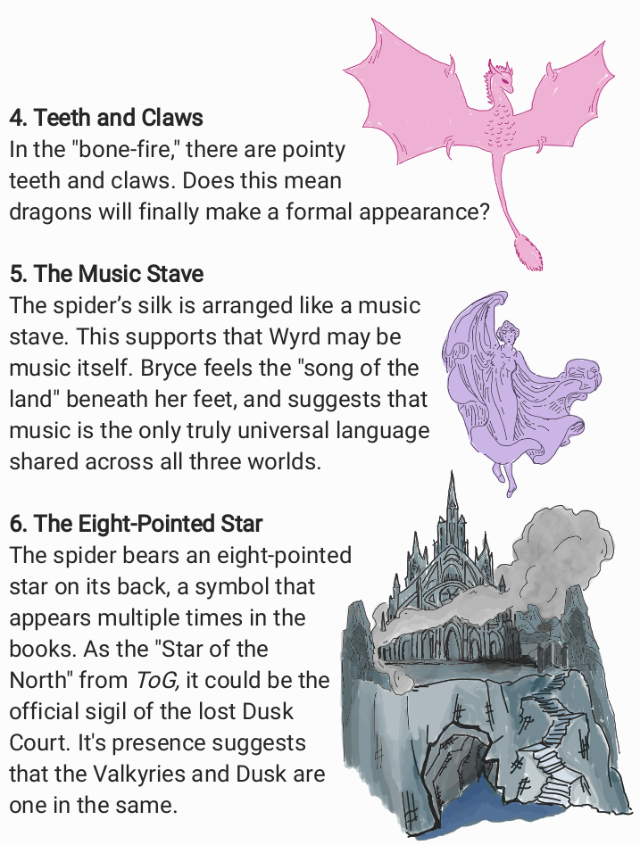 Original map concepts and world names based on the ACOTAR, CC, ToG series by Sarah J. Maas. Illustrated reference diagram created for Romantasy Wiki explanatory purposes.