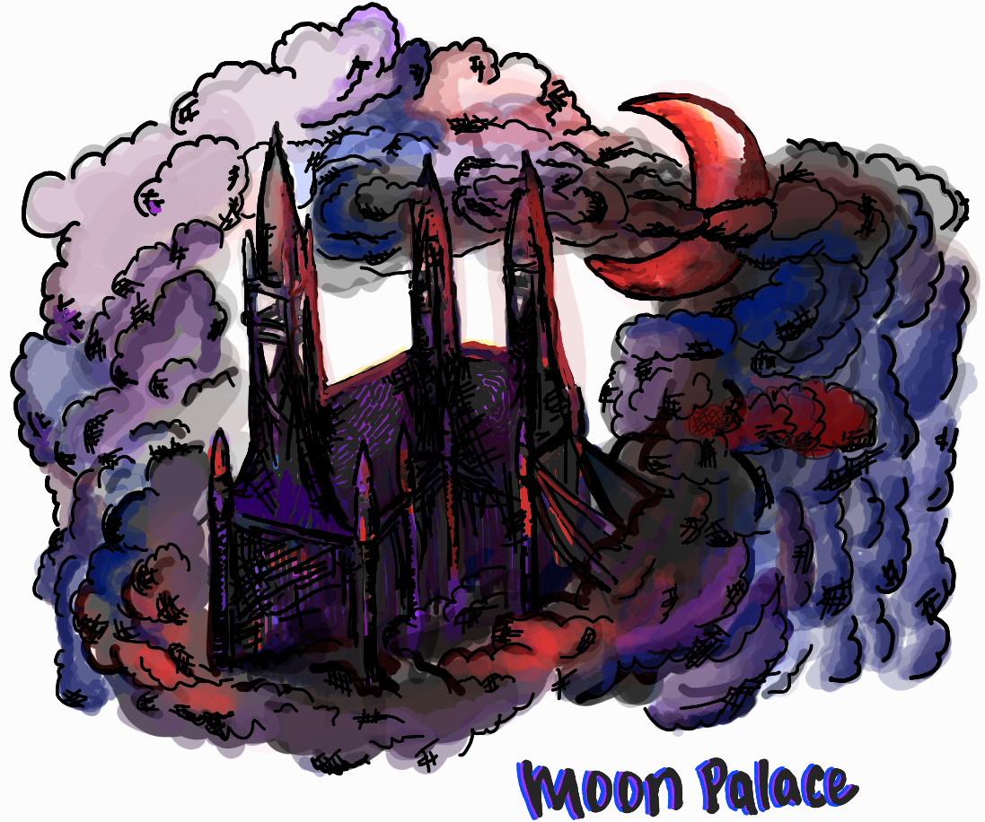 Original map concepts and world names based on the Corwns of Nyaxia series by Carissa Broadbent. Illustrated reference diagram created for Romantasy Wiki.