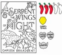 Hand-drawn cover illustration based on the original cover design by Tor Publishing