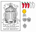 Hand-drawn cover illustration based on the original cover design by Bloom Books